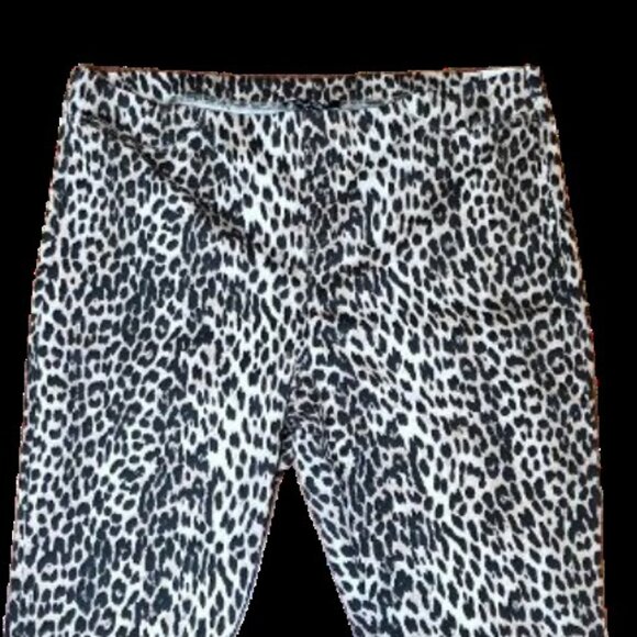Joseph Ribkoff $205 252907 Leopard Print Flare Trousers Style 252907 Sz 22 NWT! - Picture 5 of 7